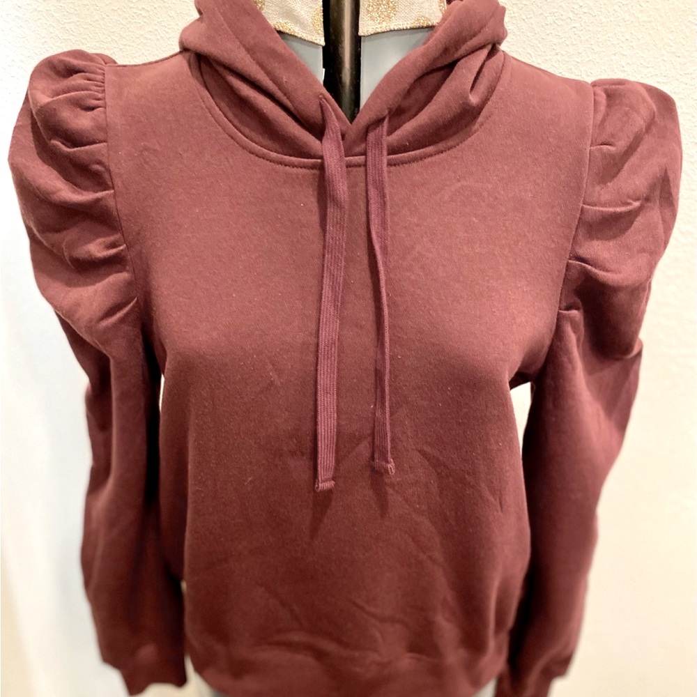 Rebecca Minkoff Janine Hooded Sweatshirt Medium